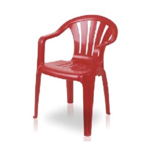 Plastic moulded chair with Arm Rest