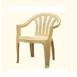 Plastic Moulded Chair with Arm Rest