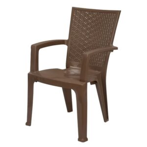 Plastic Moulded Chair With Arm Rest