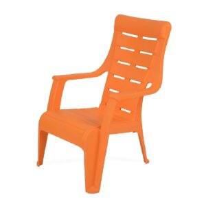 Plastic Moulded Chair With Arm Rest