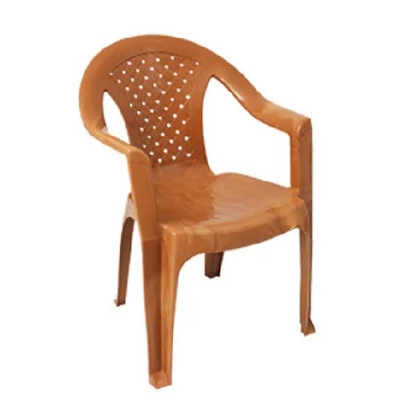 Plastic Moulded Chair With Arm Rest