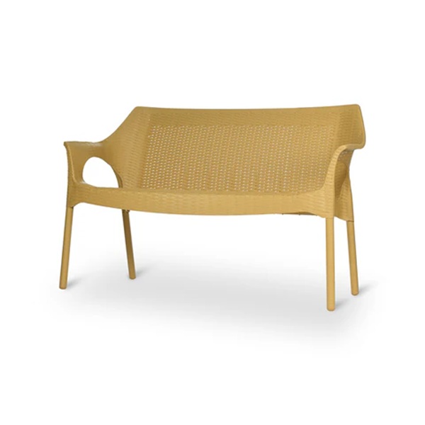 Plastic Moulded Chair/Sofa With Arm Rest