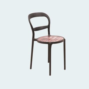 Plastic Moulded Chair Without Arm Rest